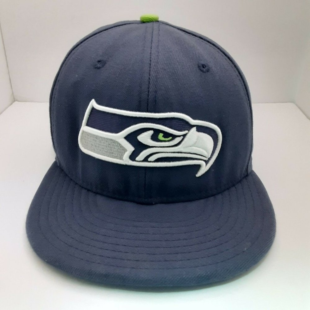NFL SUPER BOWL XLVIII HAT NEW ERA 59fifty‎ CAP SEATTLE SEAHAWKS | Fitted | 7 1/8